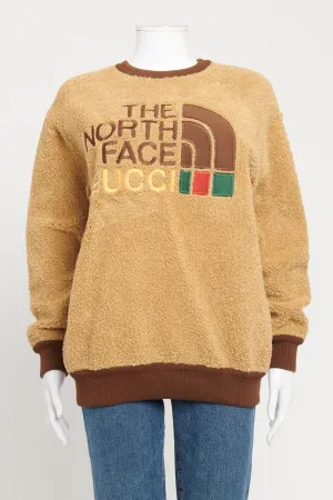 2021 Beige Faux Shearling Preowned Teddy Jumper