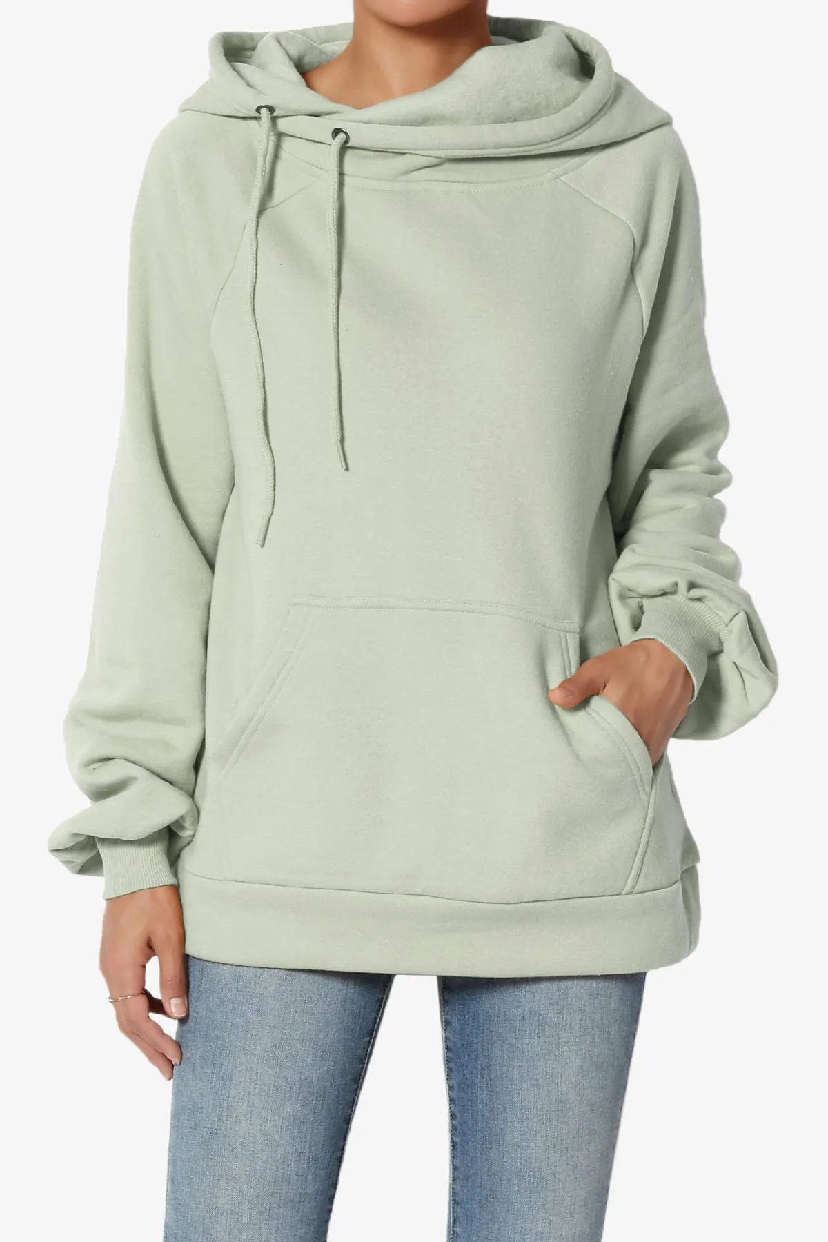 Accie Side Drawstring Hooded Sweatshirts MORE COLORS