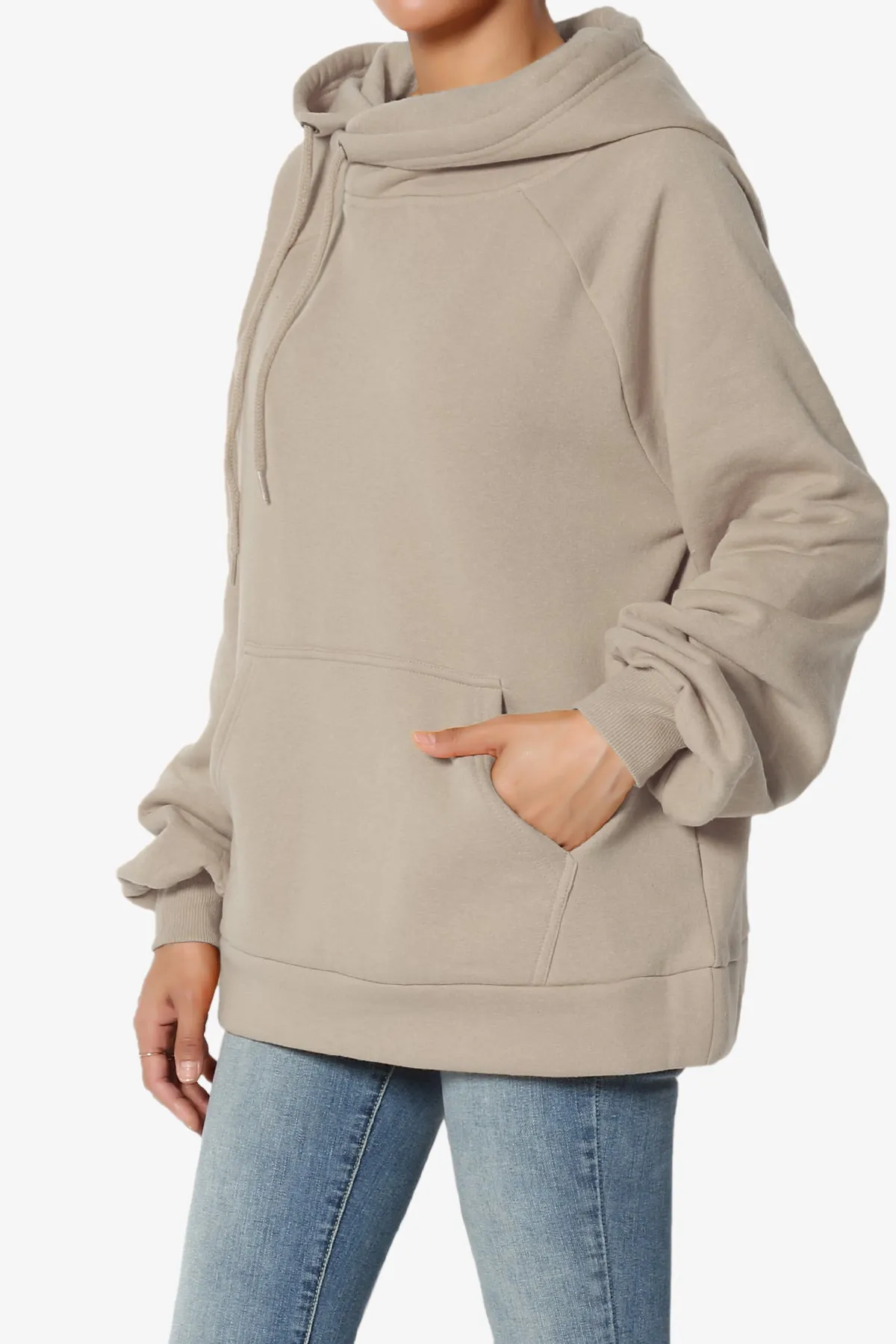 Accie Side Drawstring Hooded Sweatshirts MORE COLORS
