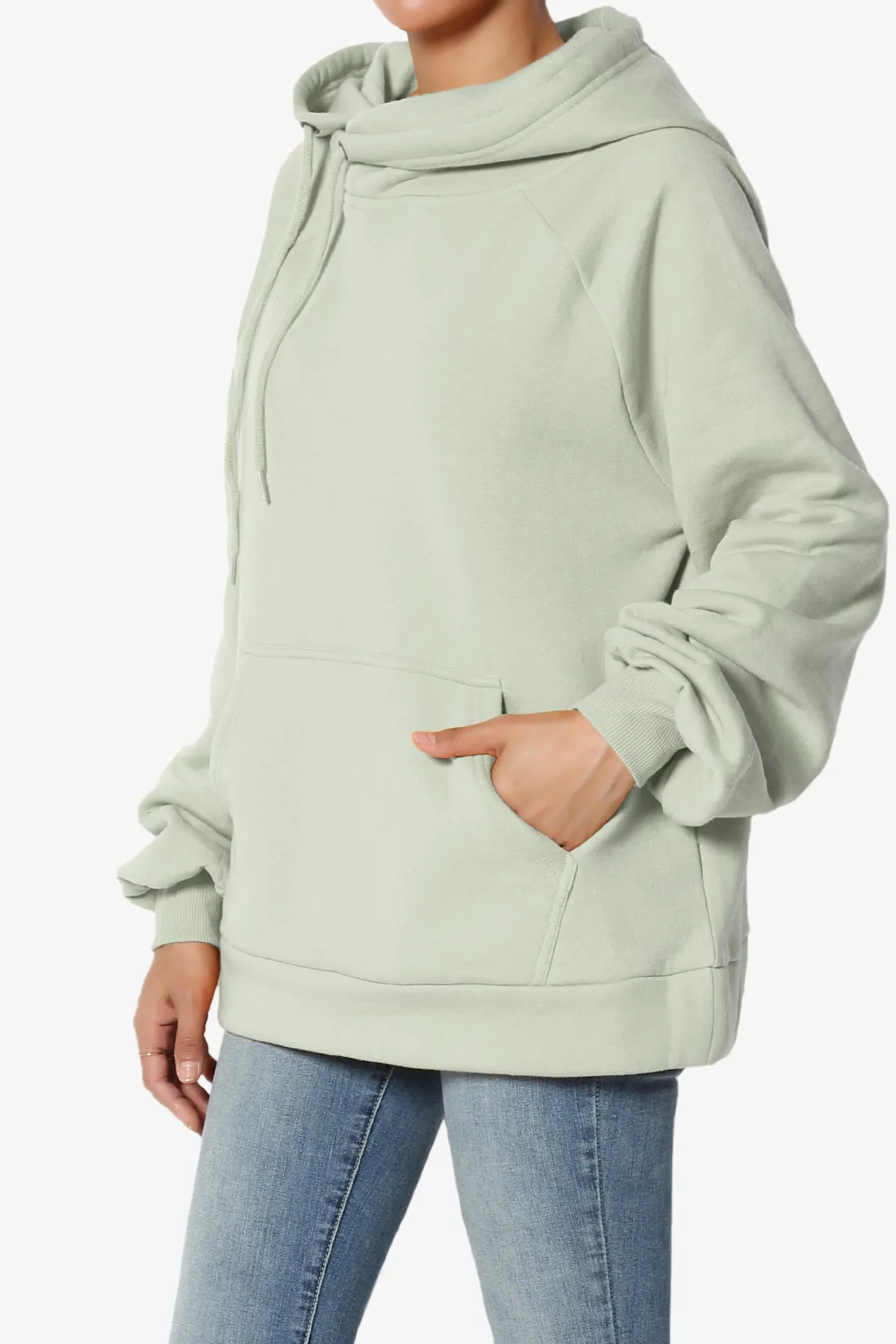 Accie Side Drawstring Hooded Sweatshirts MORE COLORS