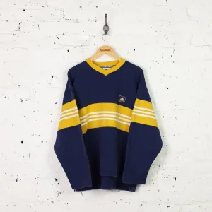 Adidas 90s Sweatshirt - Blue/Yellow - L