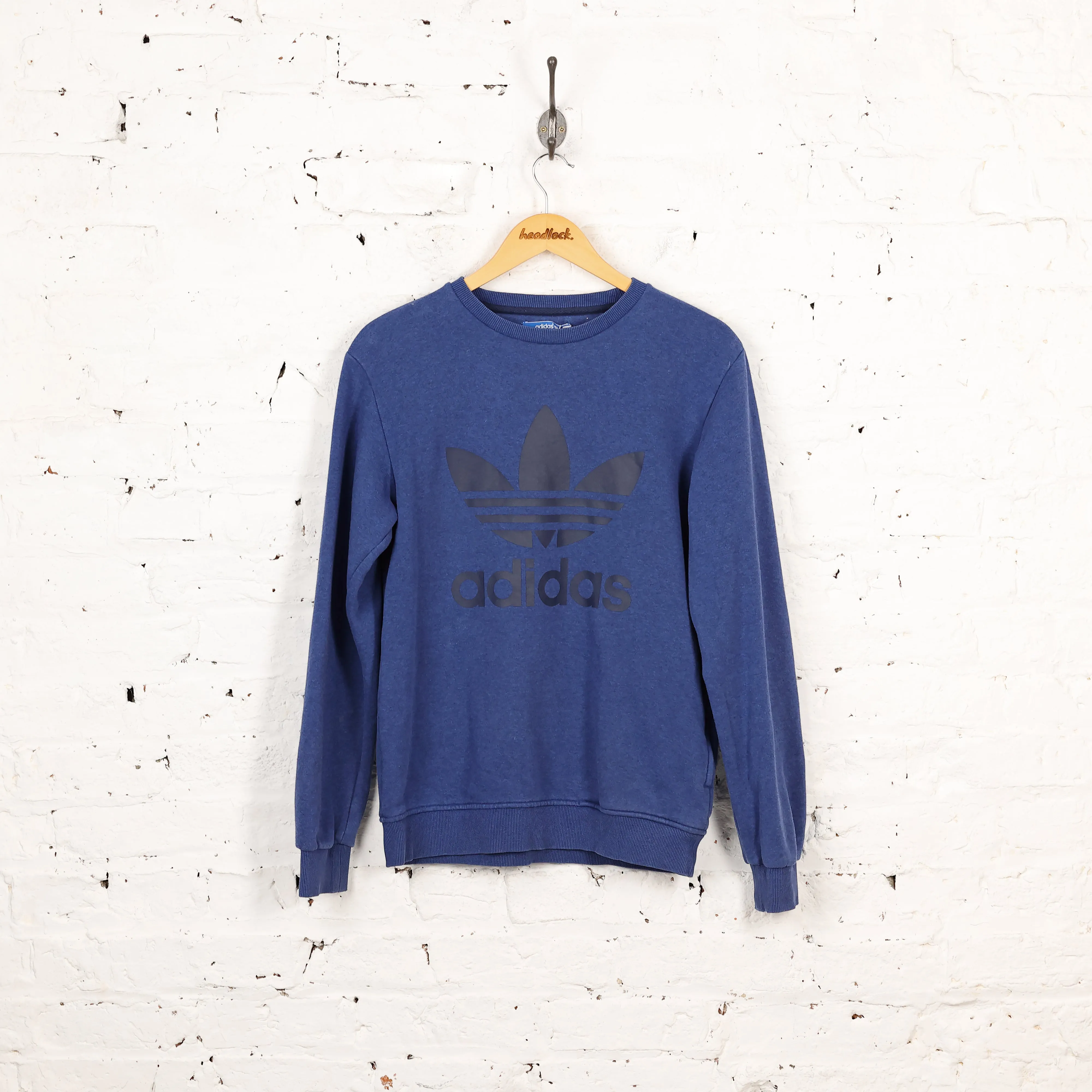 Adidas Sweatshirt - Blue - S