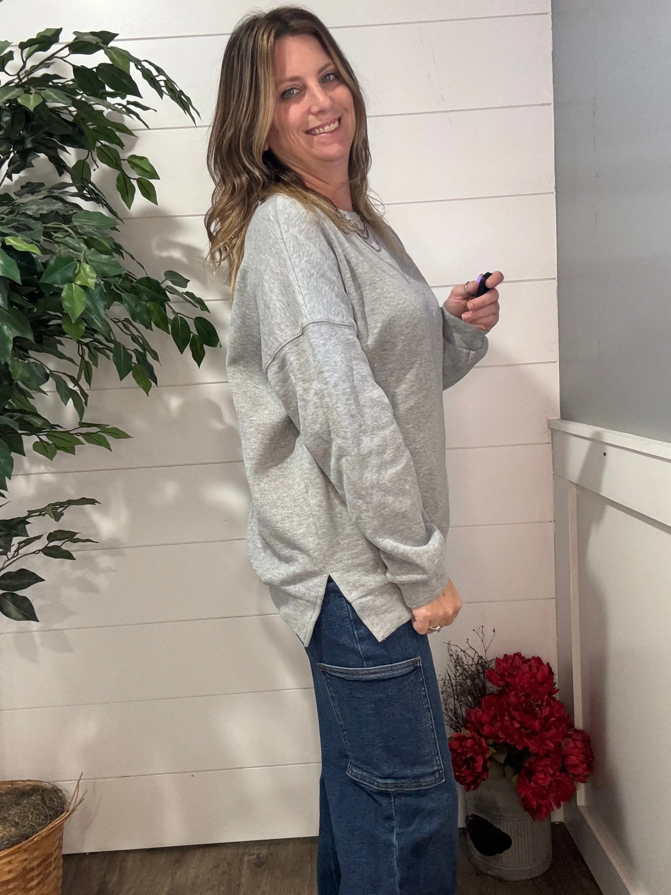 Adjust Your Expectations Relaxed Pullover