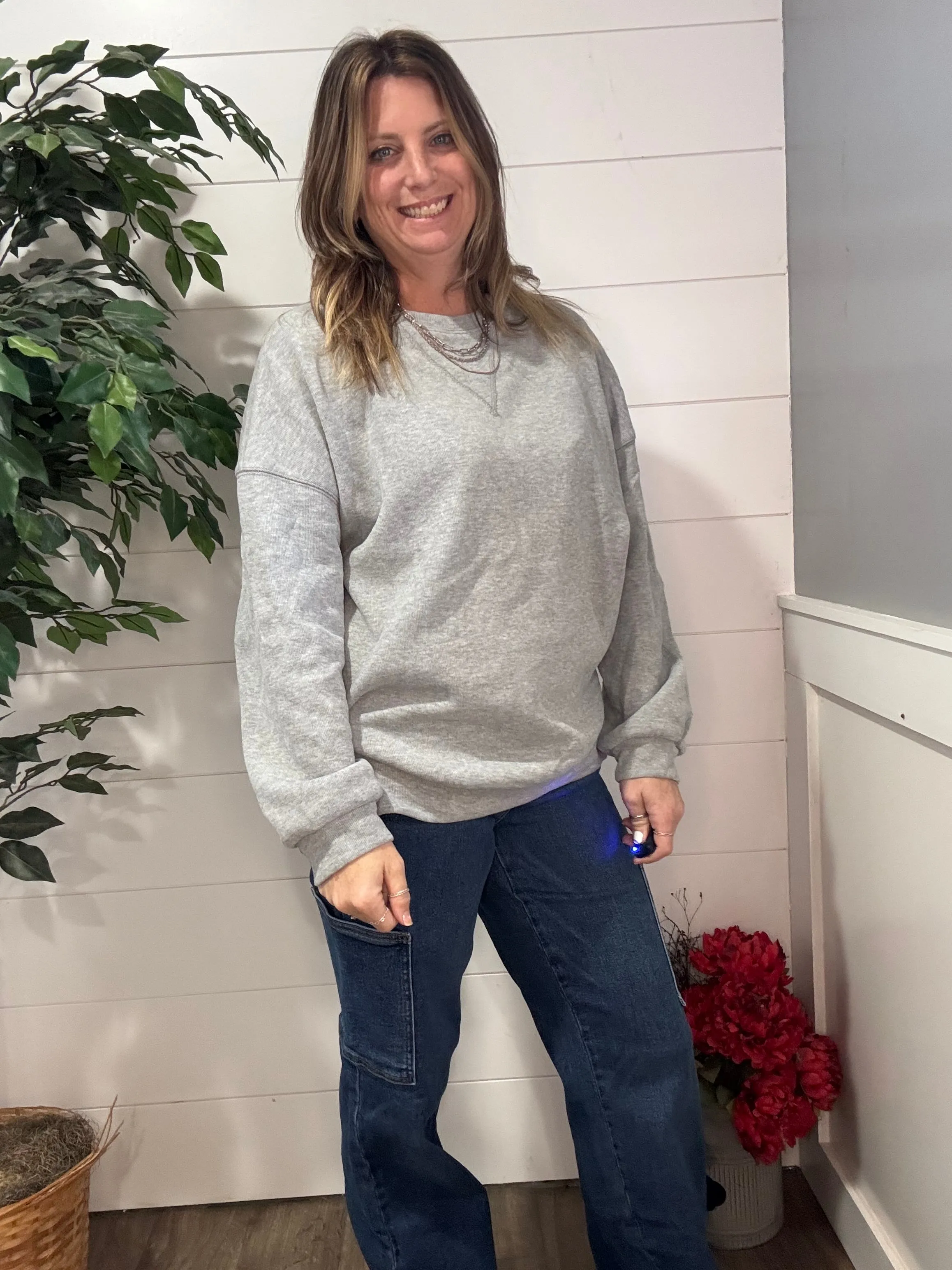 Adjust Your Expectations Relaxed Pullover