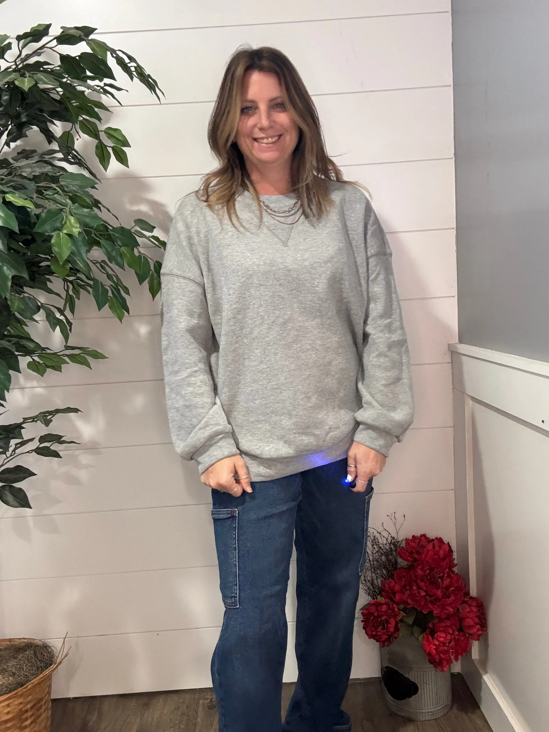 Adjust Your Expectations Relaxed Pullover