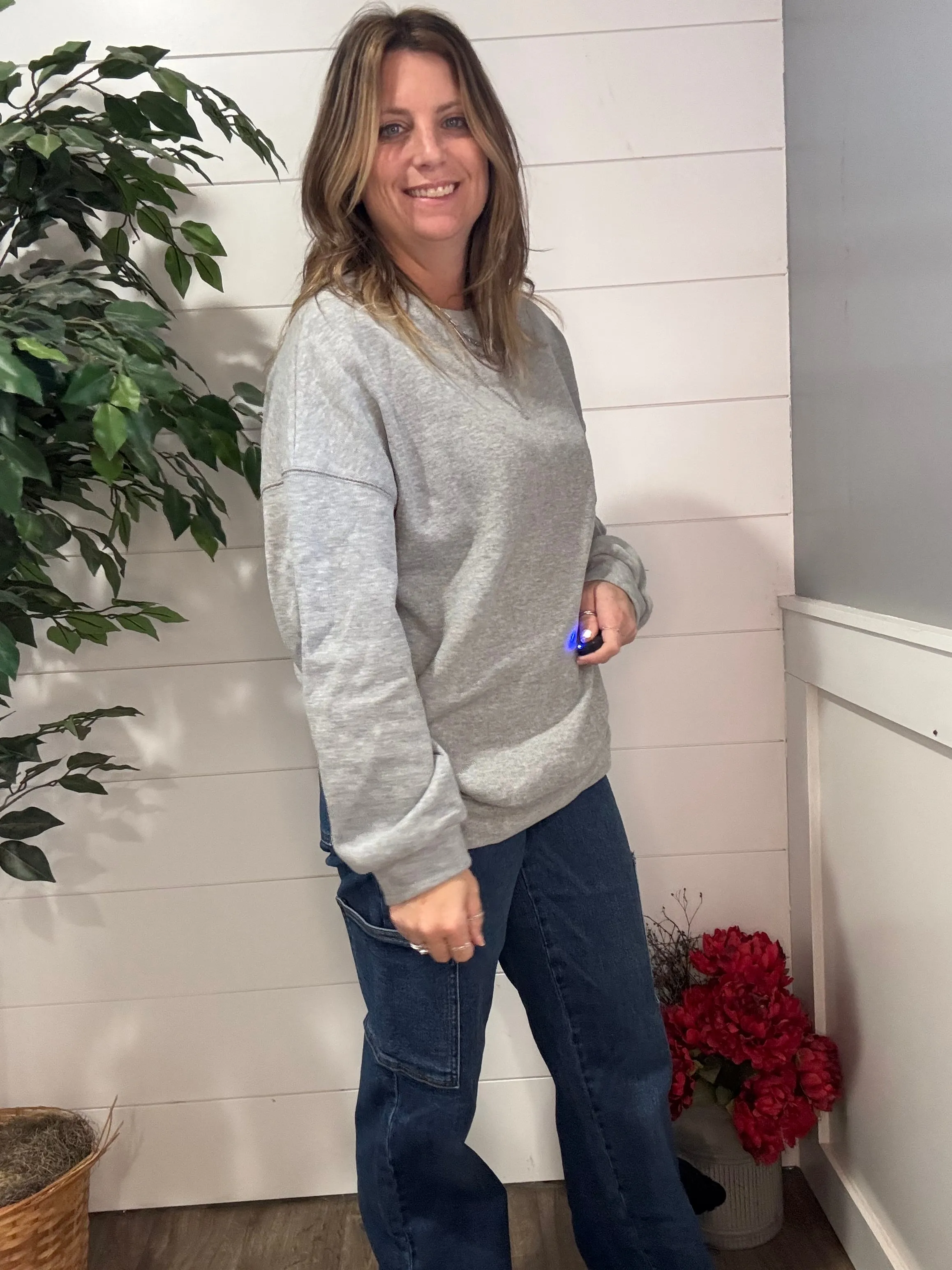 Adjust Your Expectations Relaxed Pullover