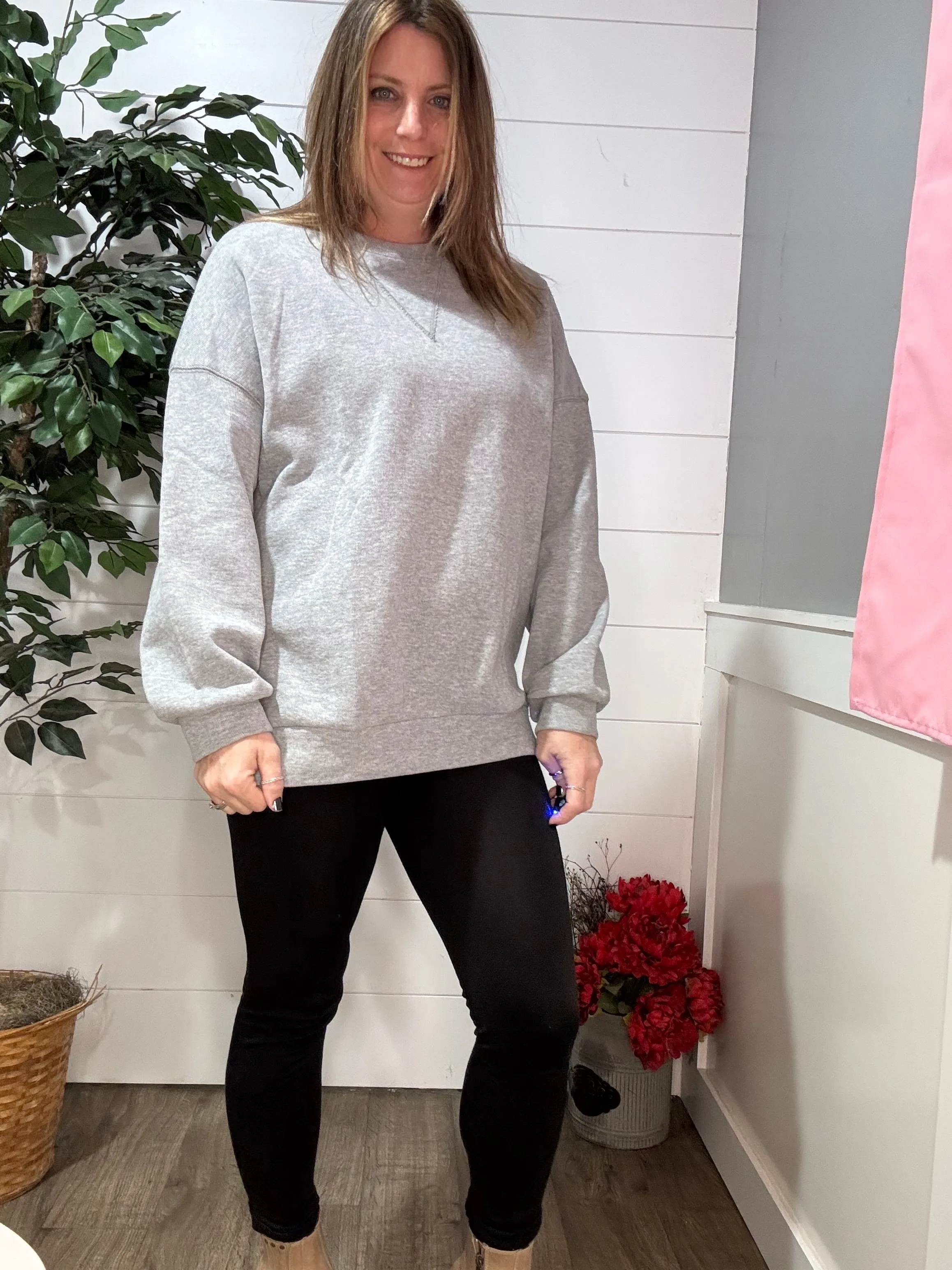 Adjust Your Expectations Relaxed Pullover