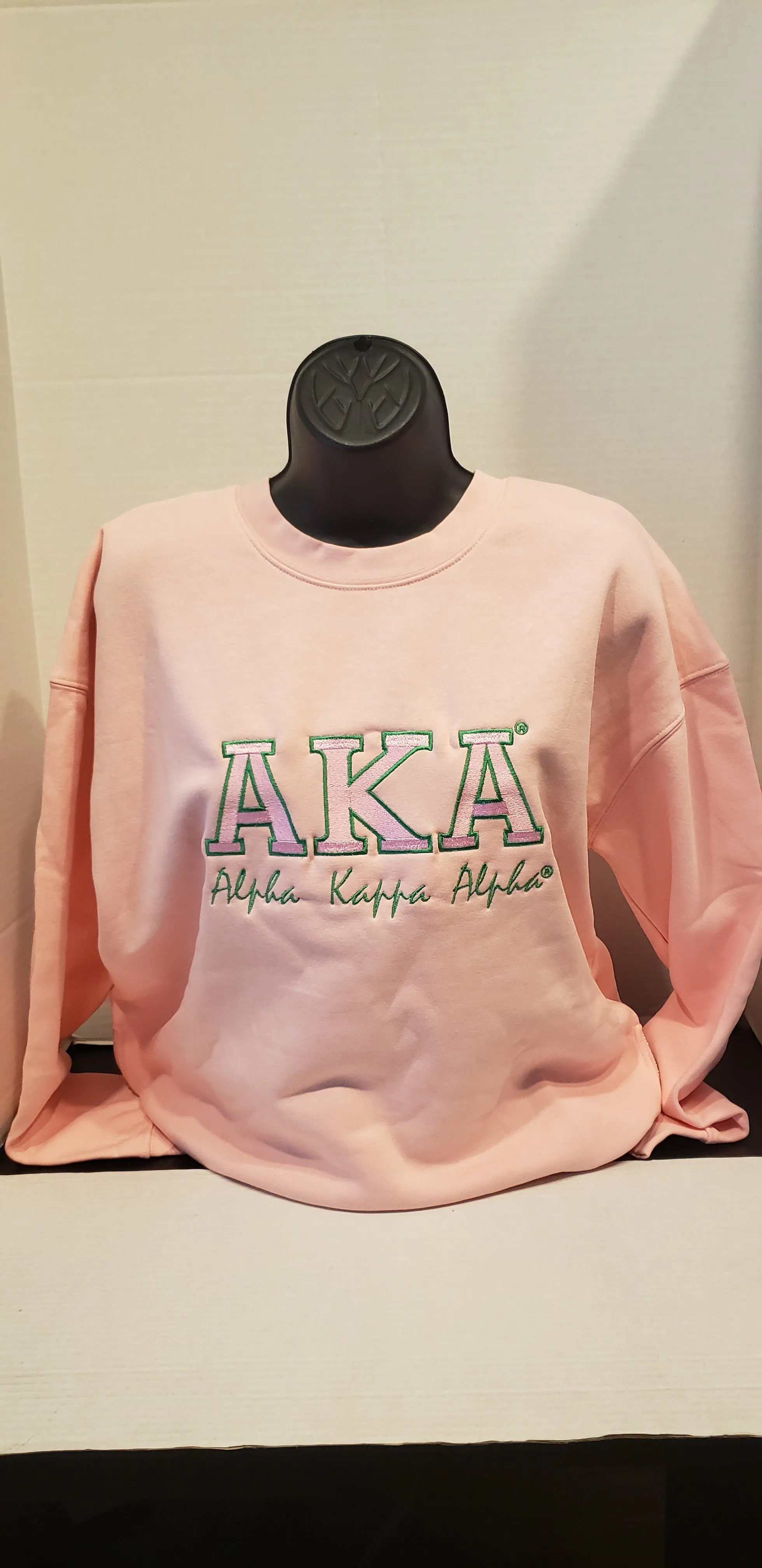 AKA Grey Crewneck(Tail design-Side zipper)