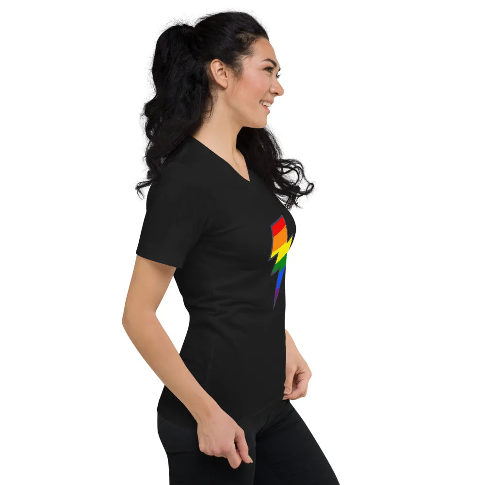 Alpha Pride V-Neck Top