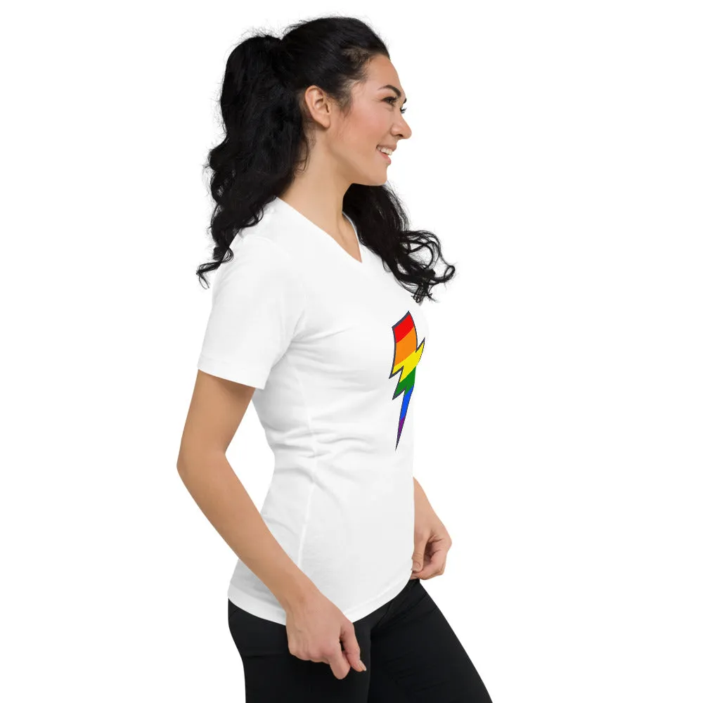 Alpha Pride V-Neck Top