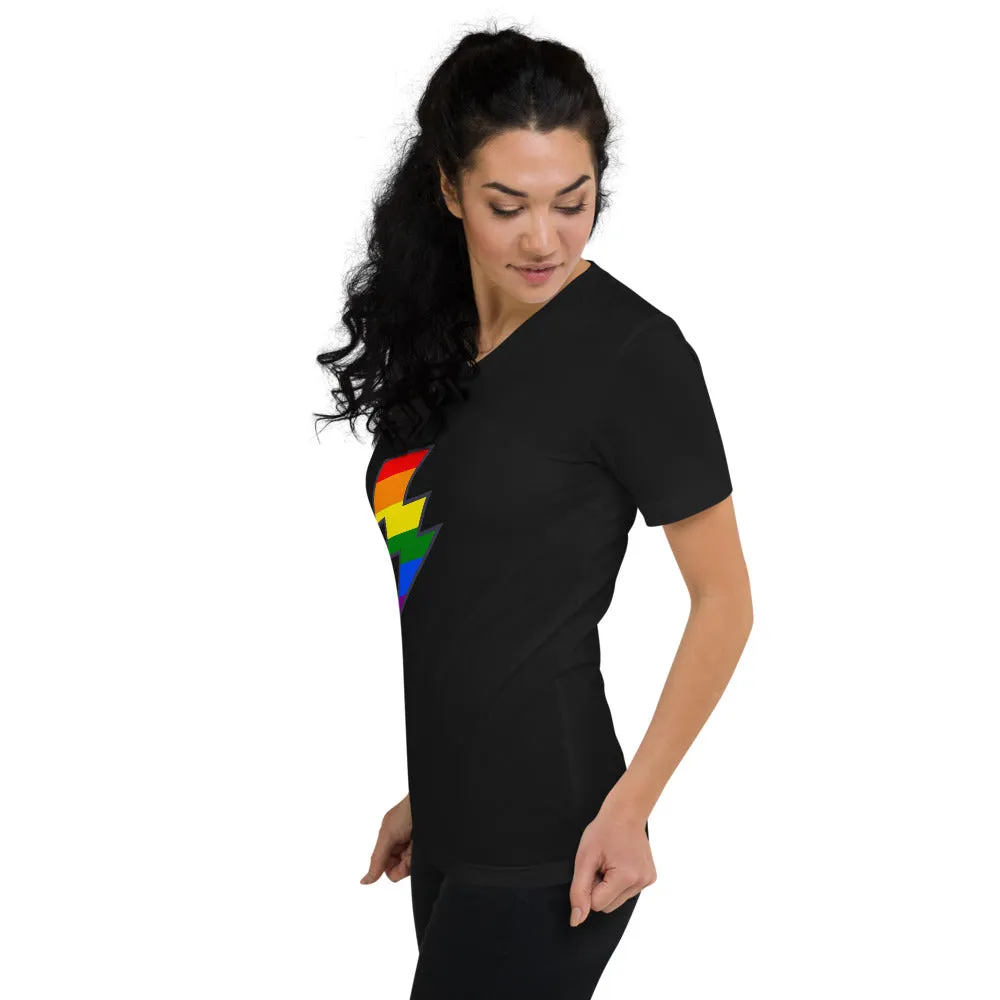 Alpha Pride V-Neck Top