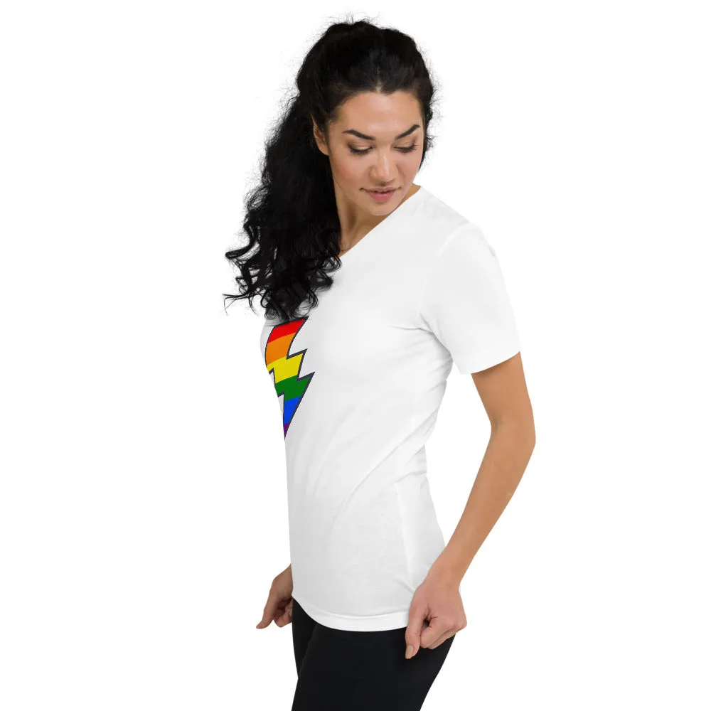 Alpha Pride V-Neck Top