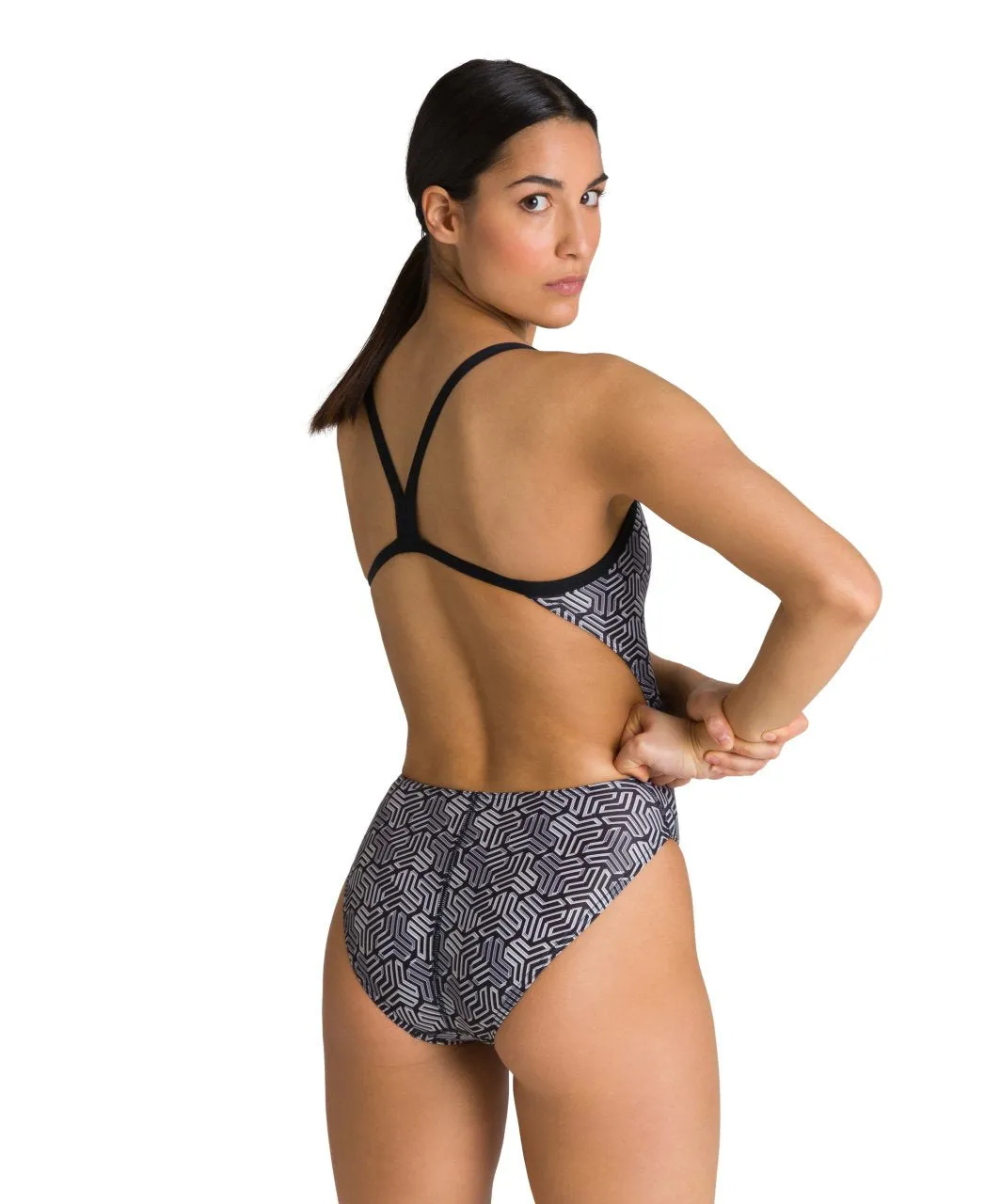 Arena Women's Kikko Challenge Back One Piece - Black