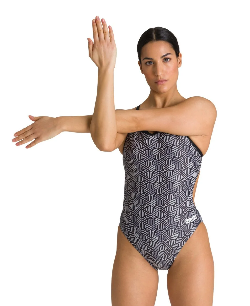 Arena Women's Kikko Challenge Back One Piece - Black