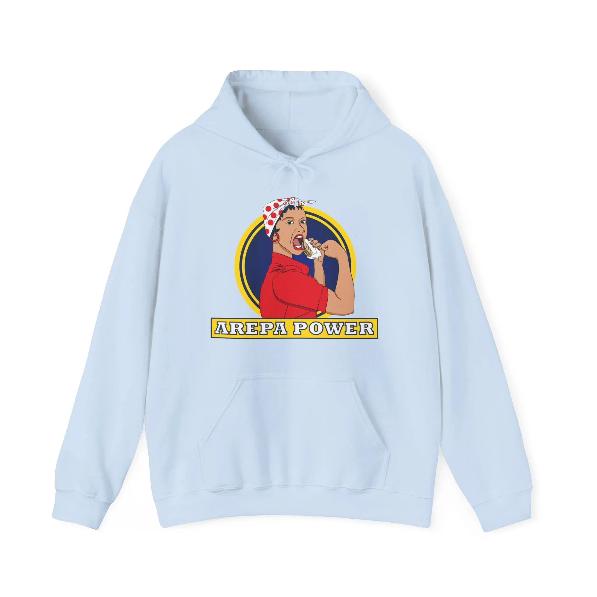 Arepa power unisex sweatshirt Venezuela, Colombia collection.