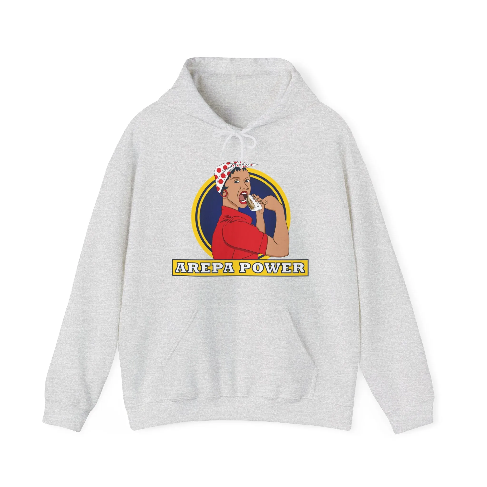 Arepa power unisex sweatshirt Venezuela, Colombia collection.