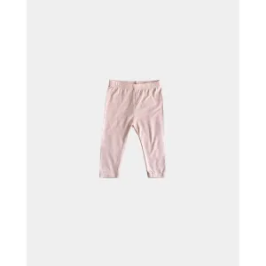 Baby Sprouts Blush Basic Leggings