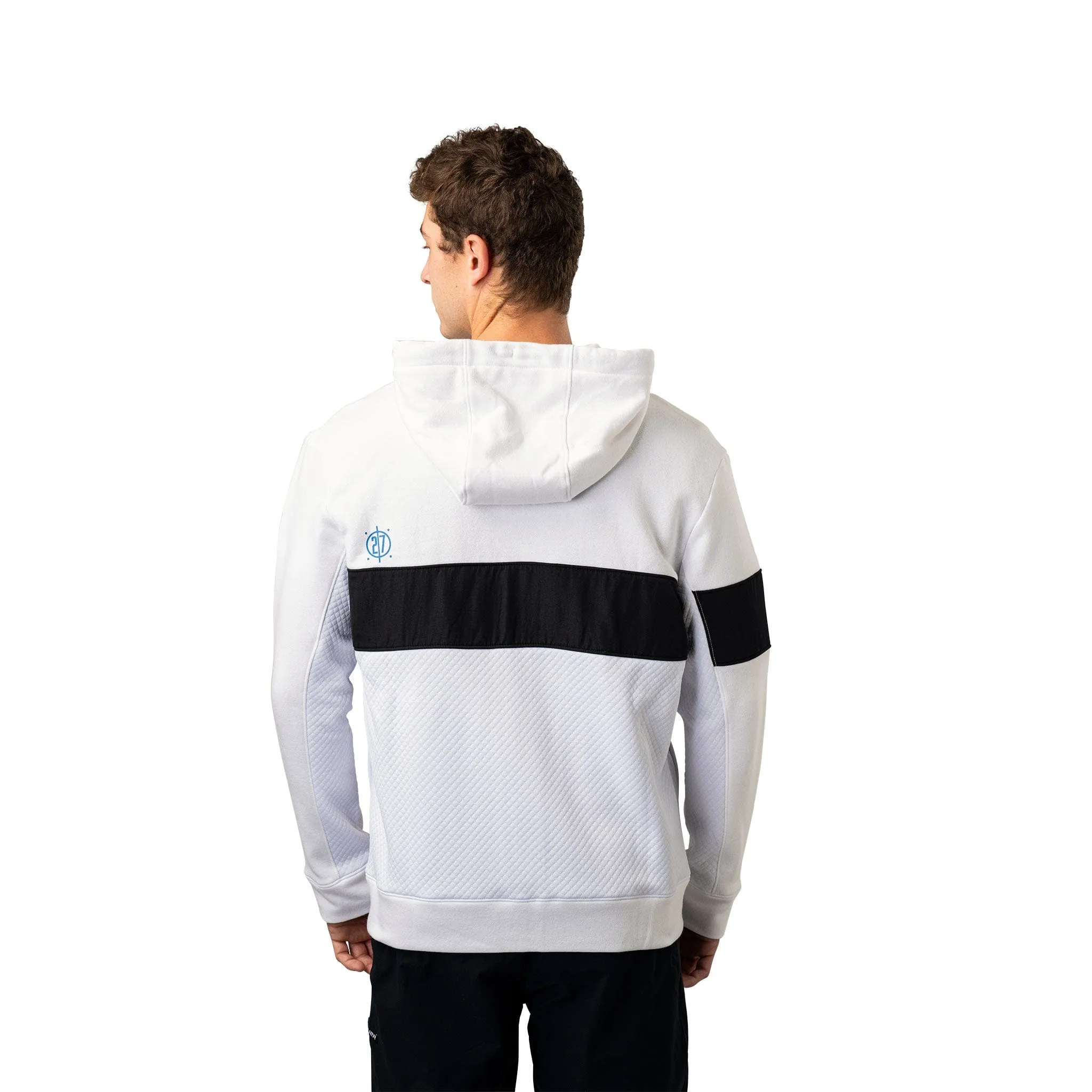 Bauer Textured FullZip Hoodie - White