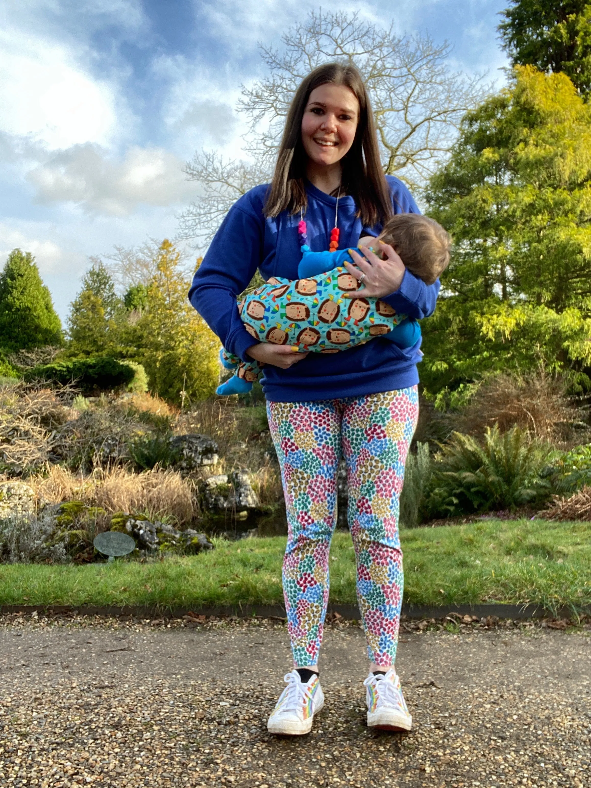 Bex Blue Breastfeeding Jumper