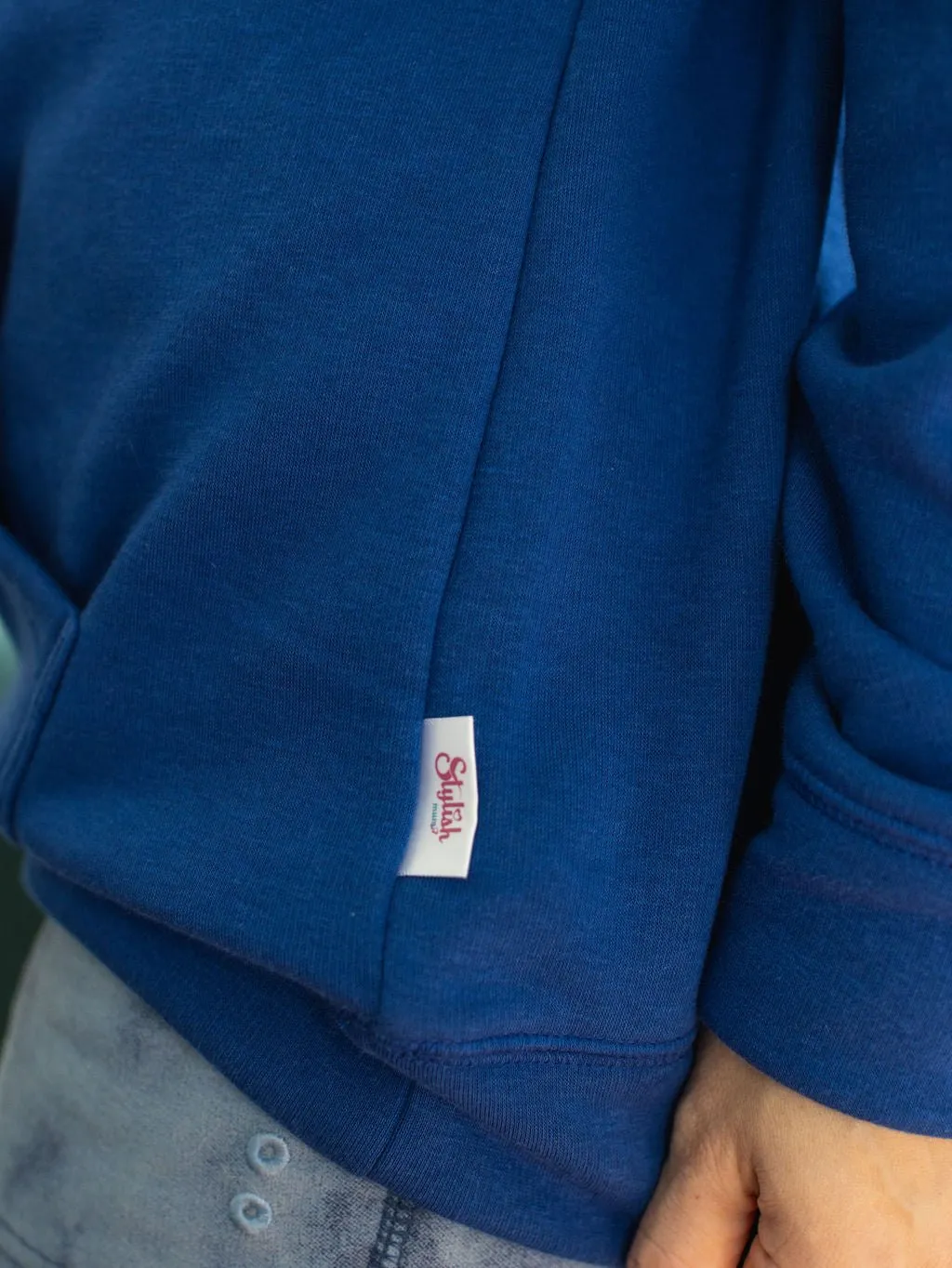 Bex Blue Breastfeeding Jumper
