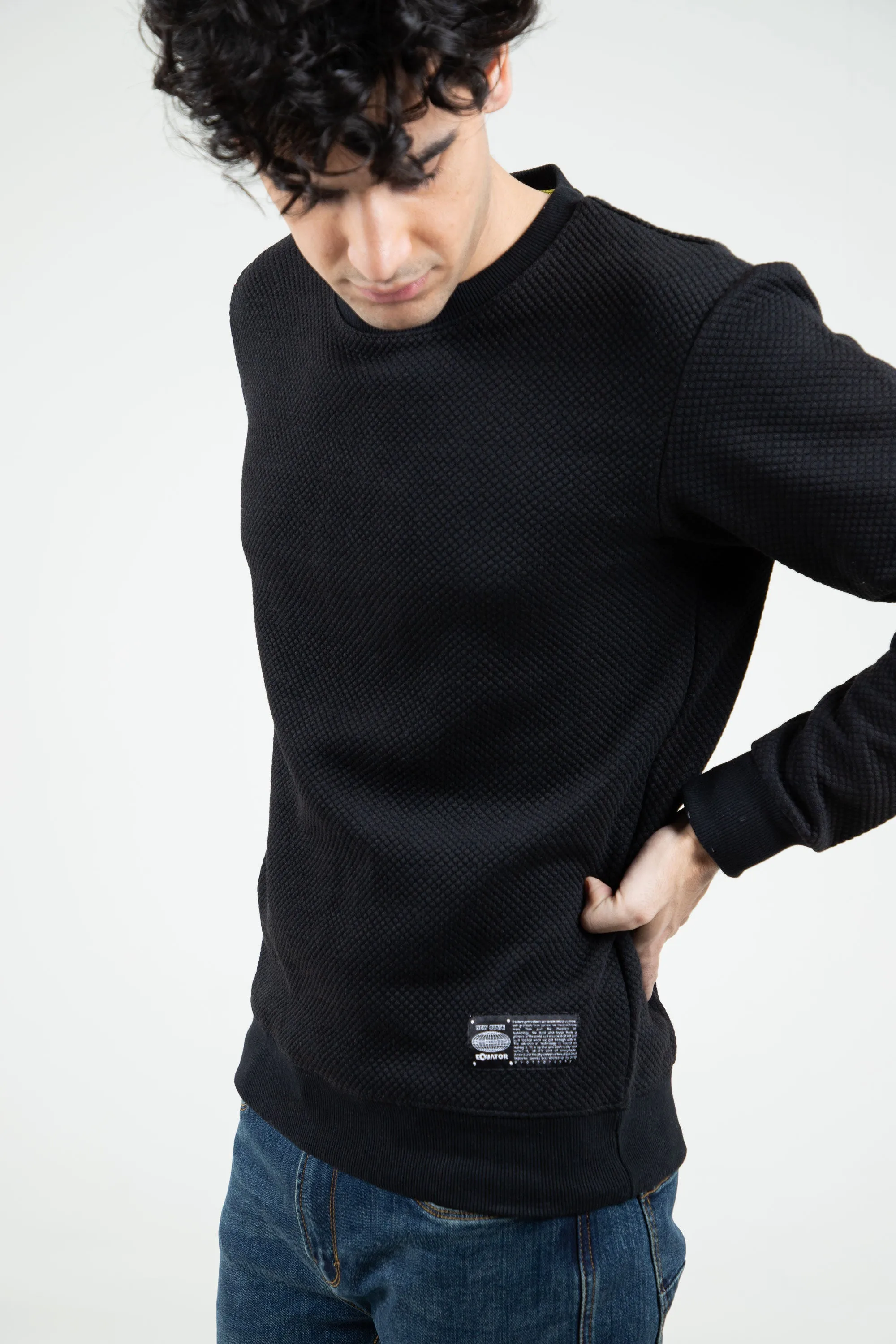 Black Crew Sweatshirt