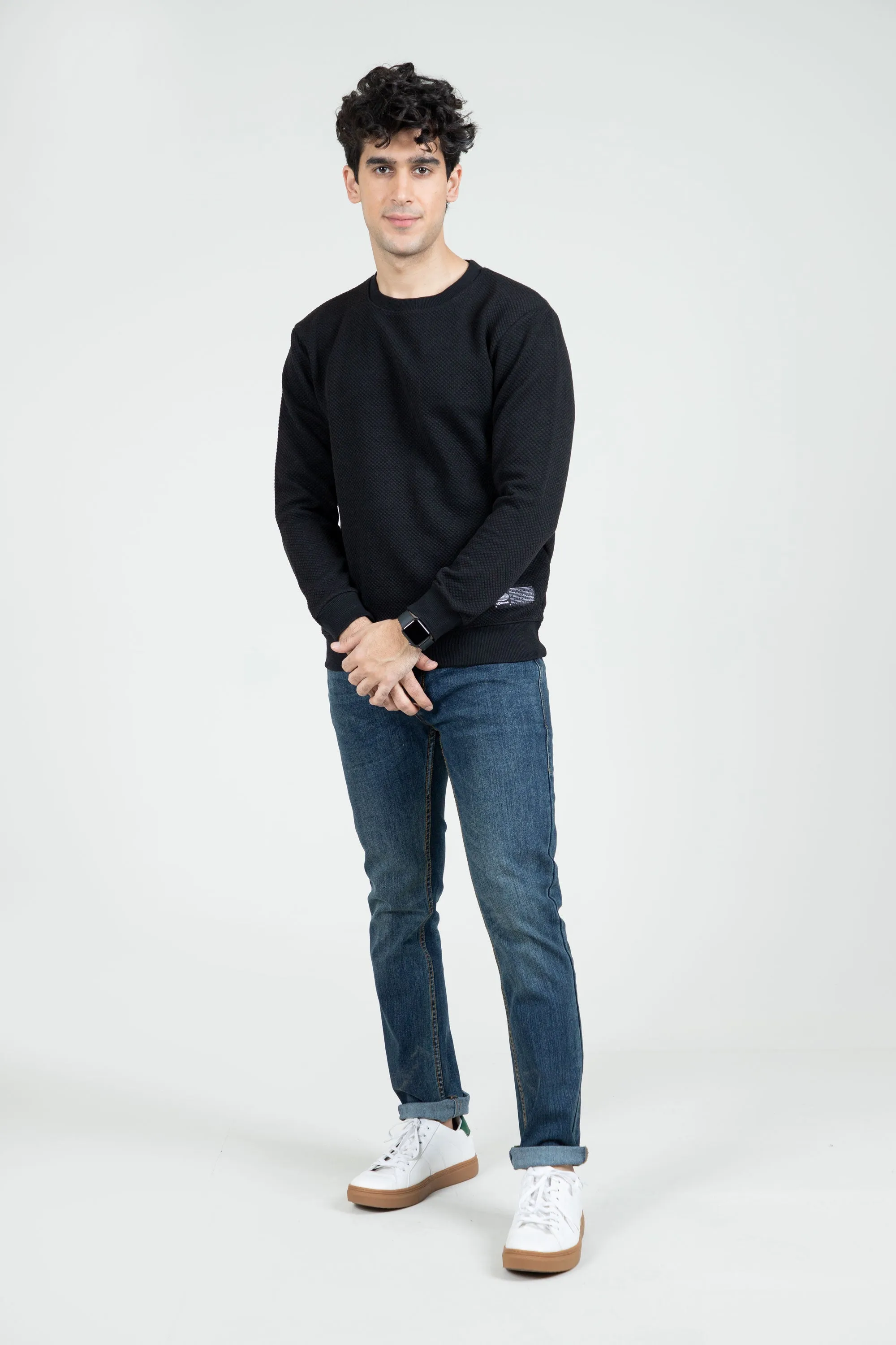 Black Crew Sweatshirt