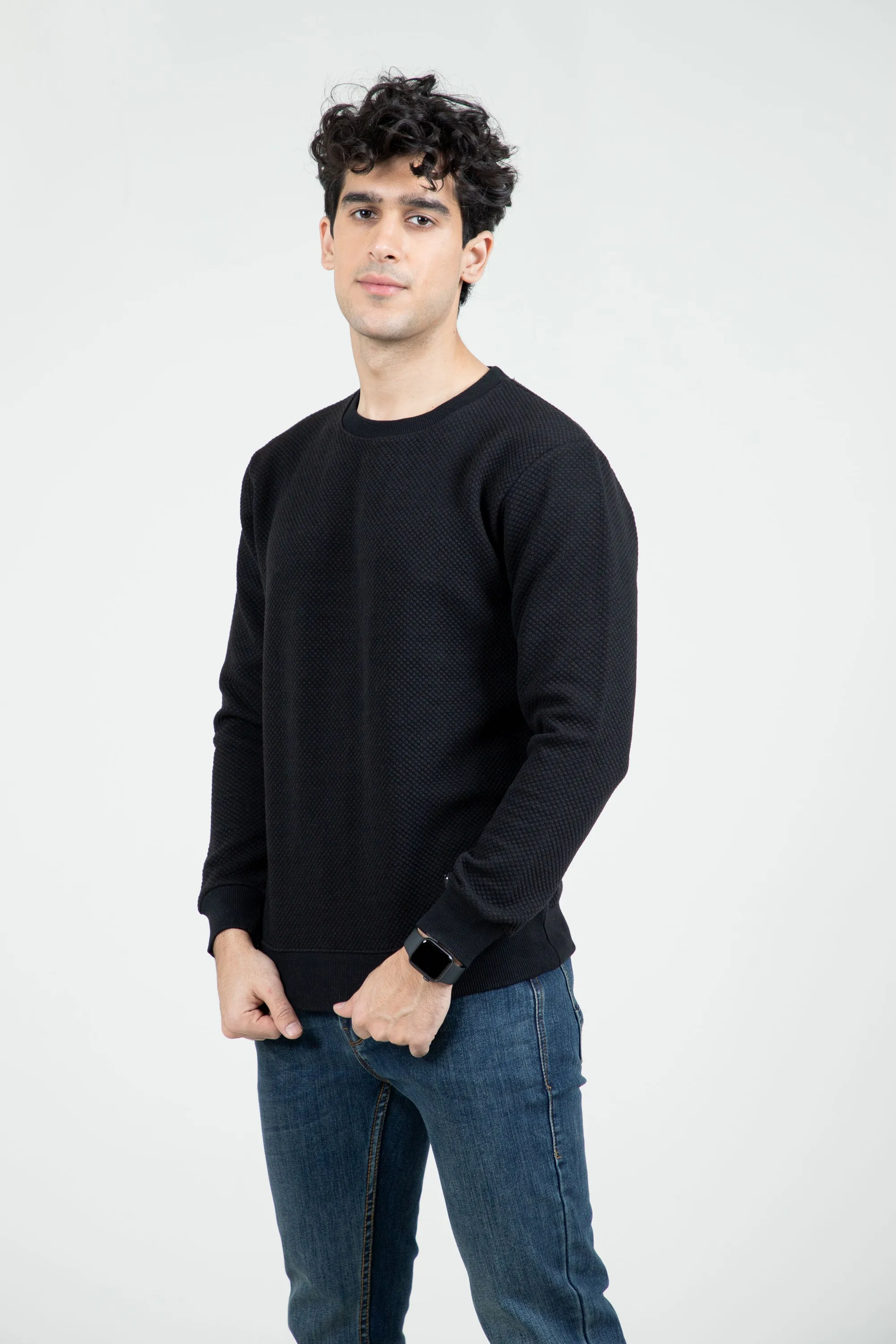 Black Crew Sweatshirt