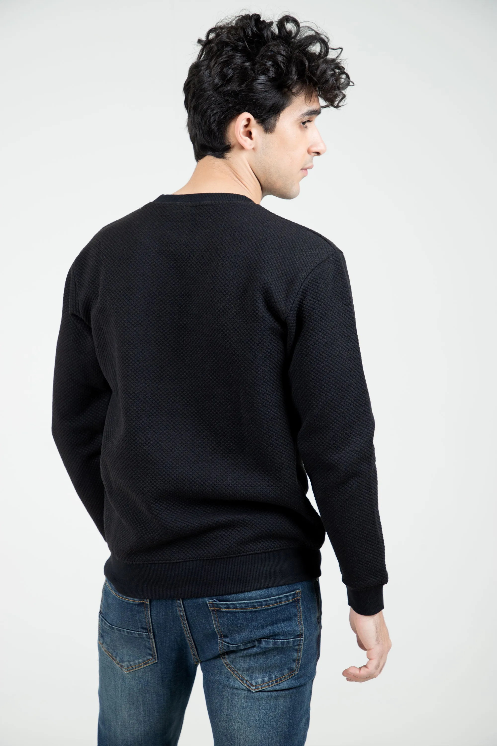 Black Crew Sweatshirt