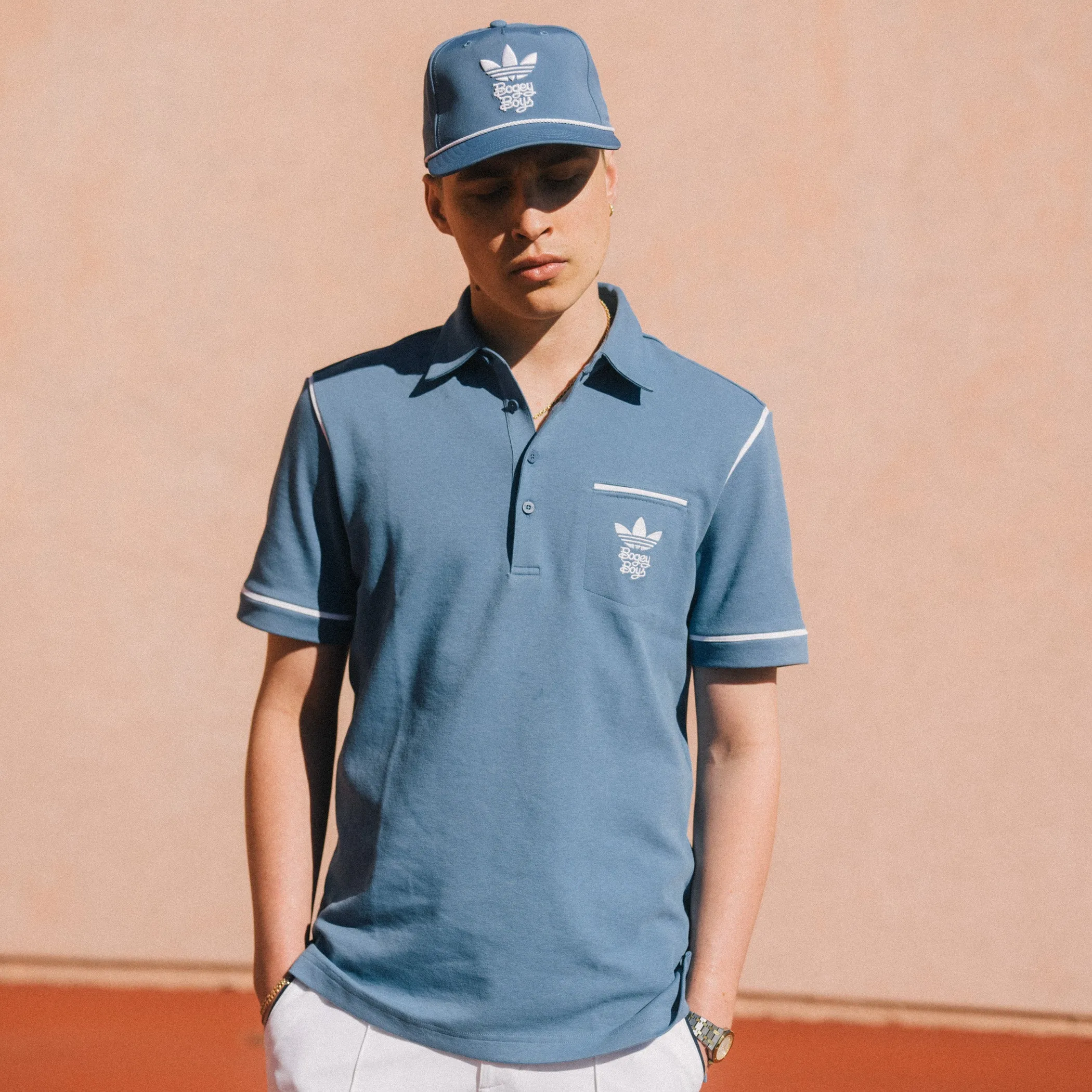 Bogey Boys x adidas Polo - Blue