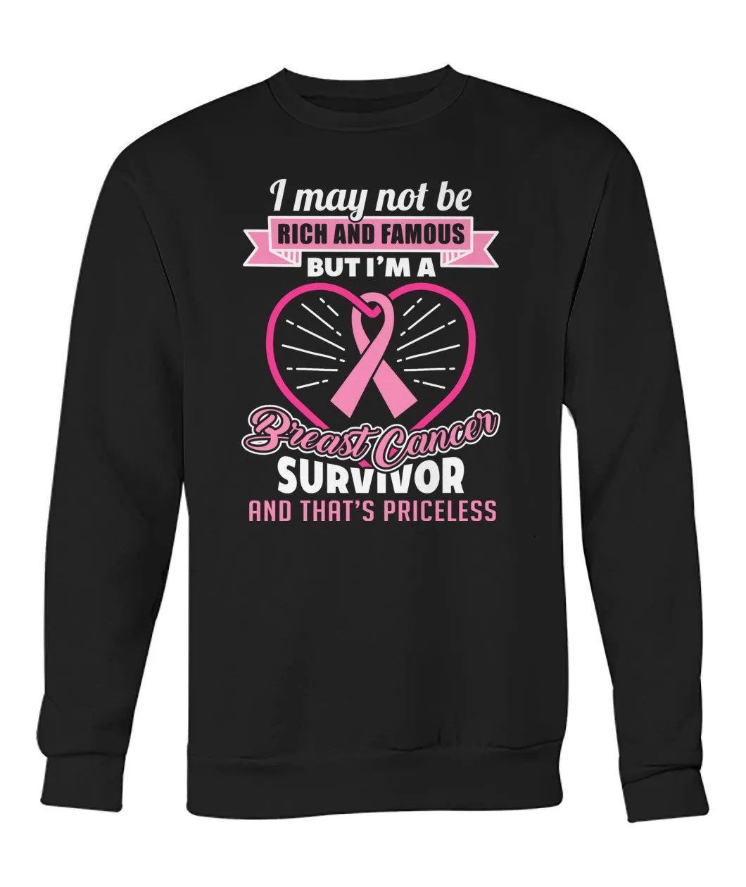 Breast Cancer Survivor and that's Priceless Hoodies and Sweatshirts