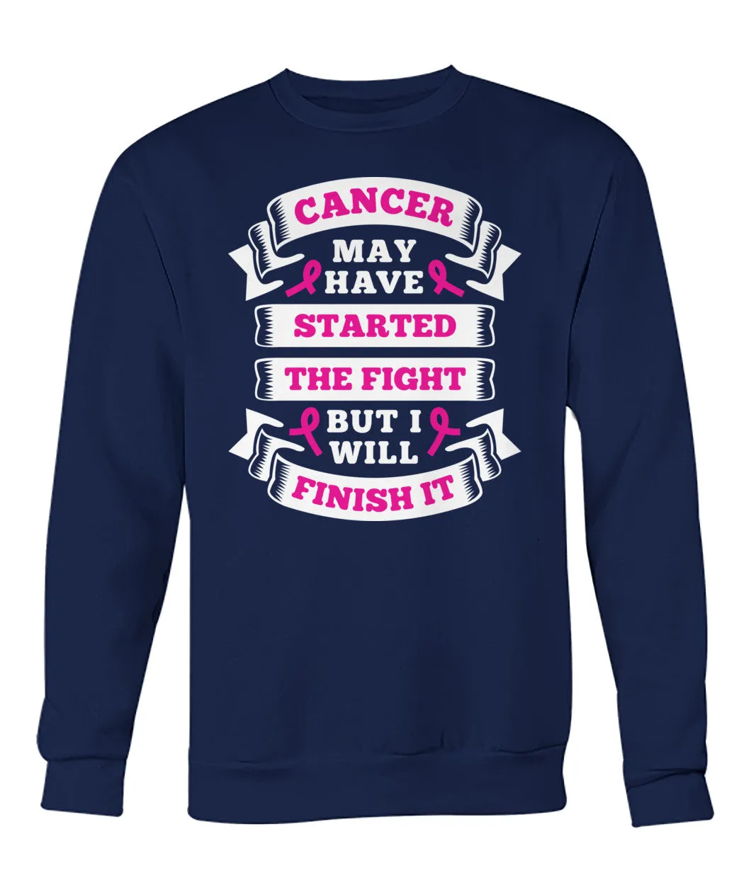 Cancer Started the Fight Hoodies and Sweatshirts