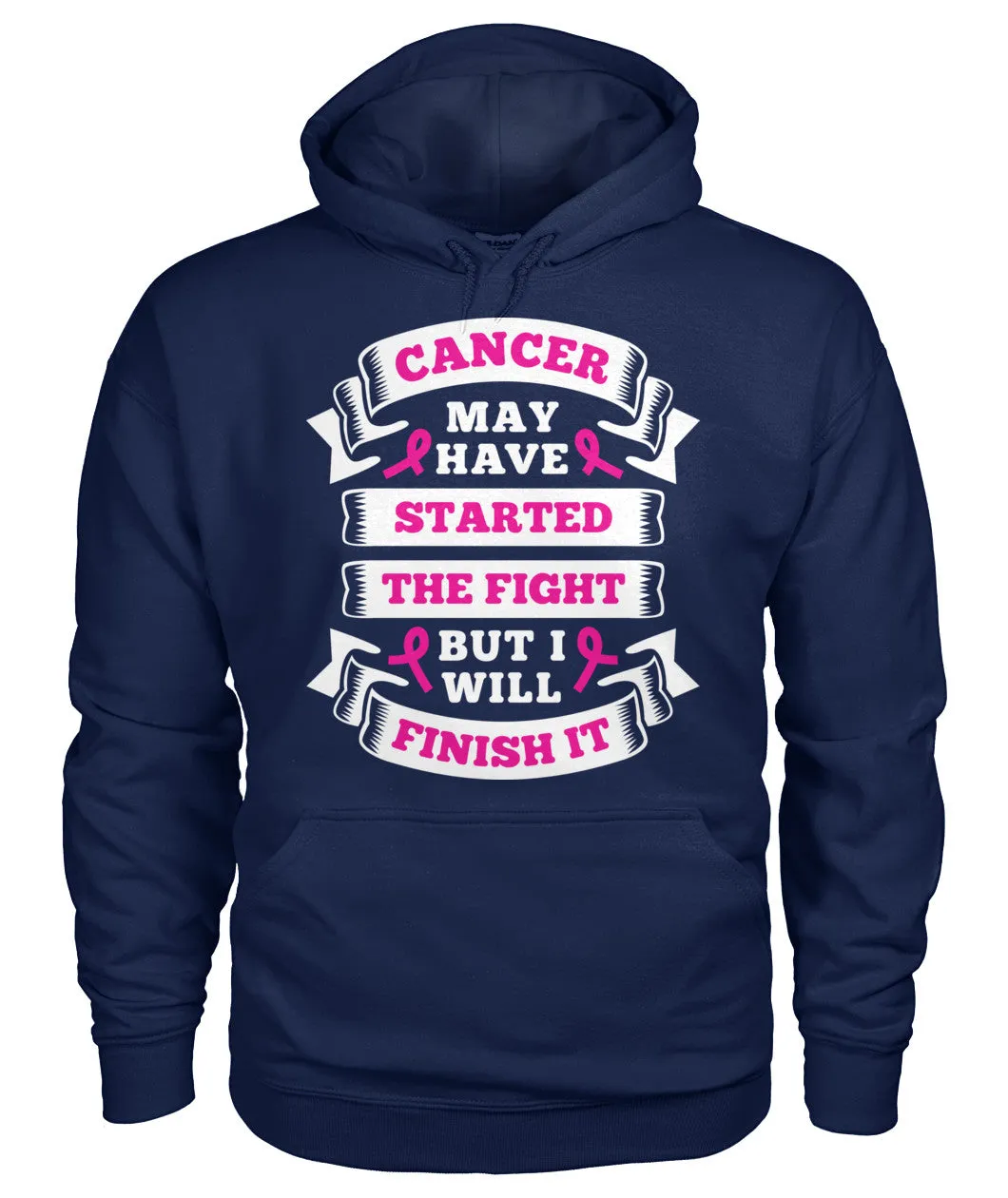 Cancer Started the Fight Hoodies and Sweatshirts