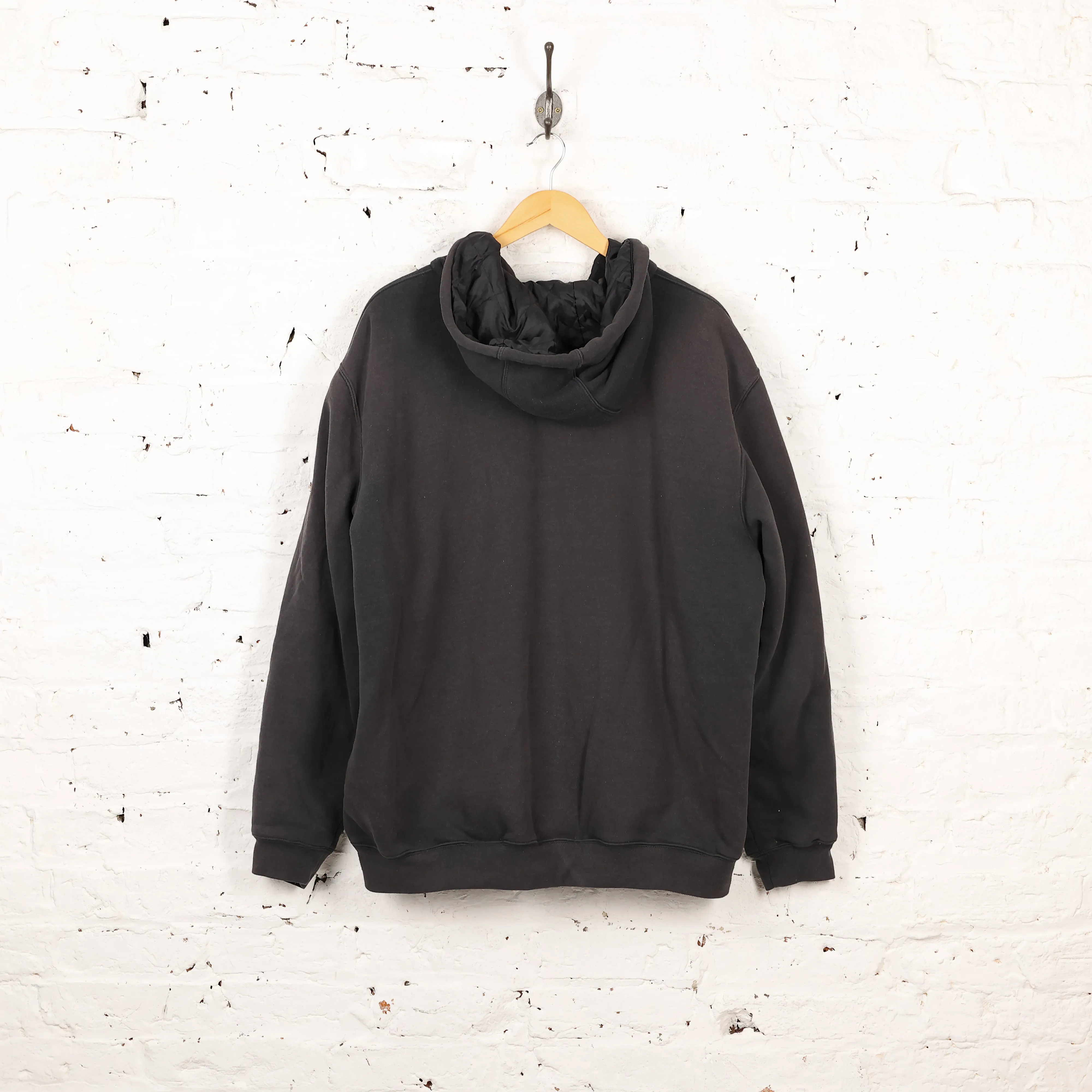 Carhartt Full Zip Lined Hoodie - Black - XL