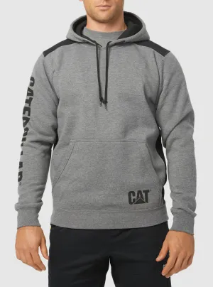CAT Logo Panel Hooded Sweat
