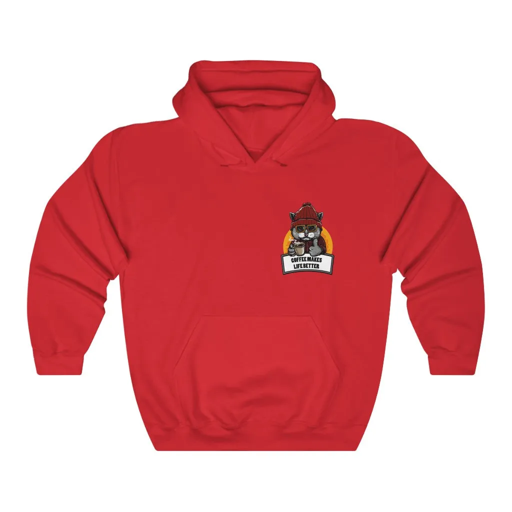 Coffee Cat Hoodie