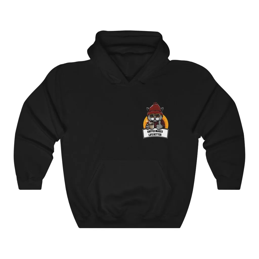 Coffee Cat Hoodie
