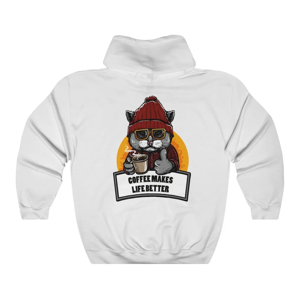 Coffee Cat Hoodie