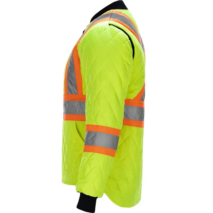 CX2 Patch – Hi-Vis Quilted Jacket - Style L01220