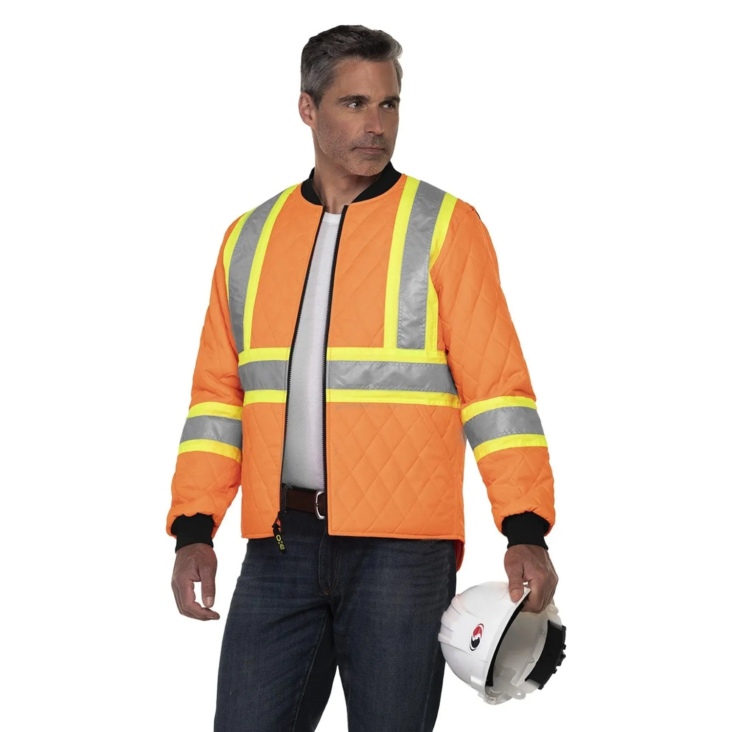 CX2 Patch – Hi-Vis Quilted Jacket - Style L01220