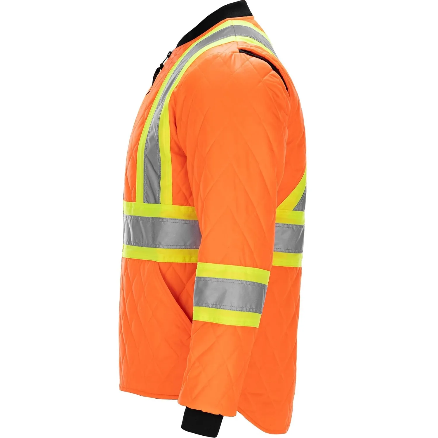 CX2 Patch – Hi-Vis Quilted Jacket - Style L01220