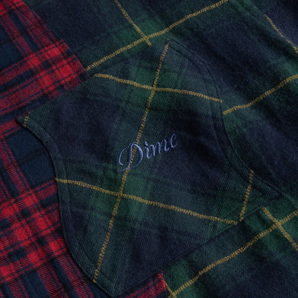 DIME TRIPLE PLAID SHIRT