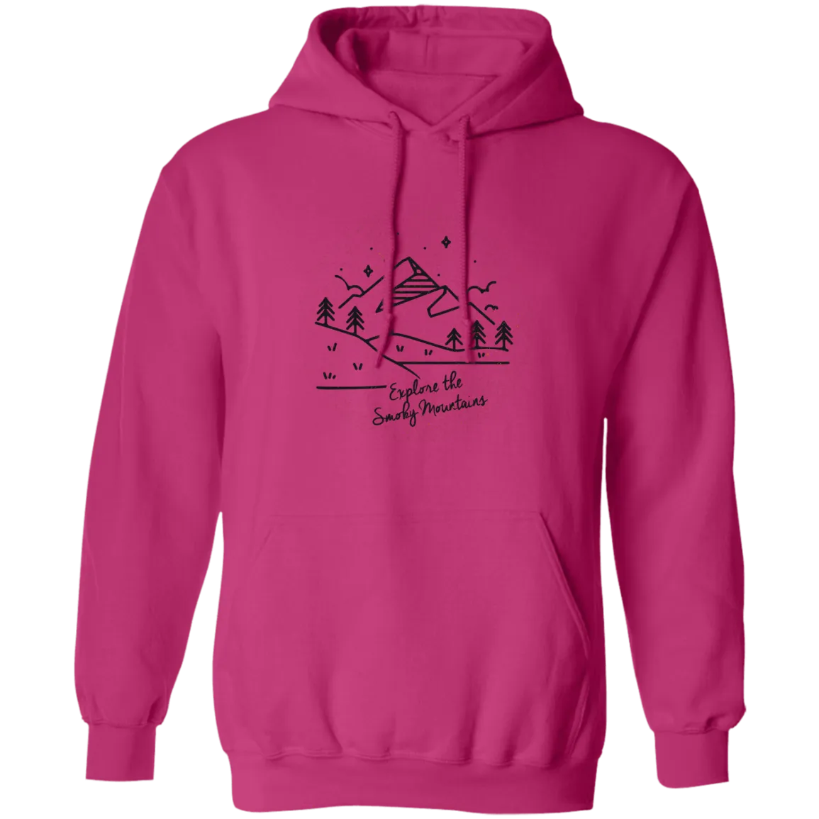 Explore the Smoky Mountains - Pullover Hoodie