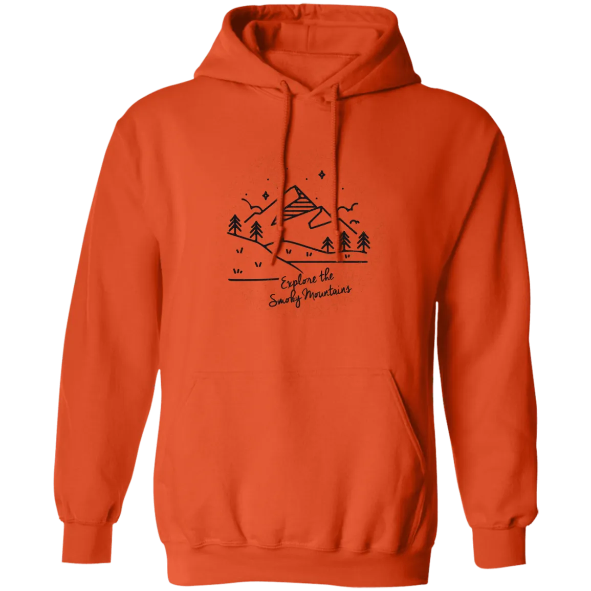 Explore the Smoky Mountains - Pullover Hoodie