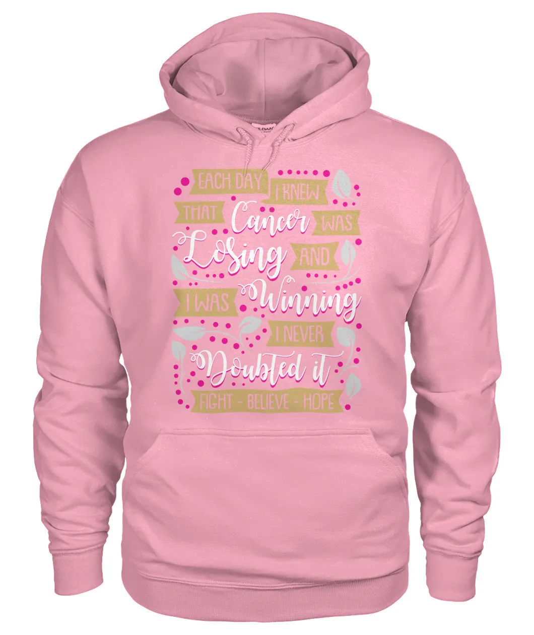 Fight Believe Hope Hoodies and Sweatshirts