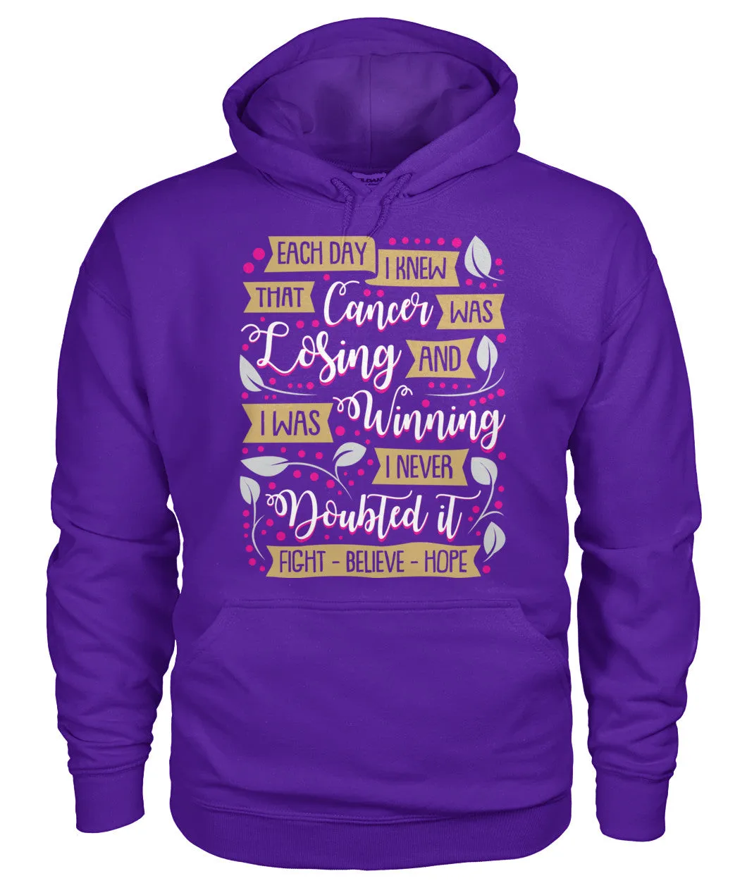 Fight Believe Hope Hoodies and Sweatshirts