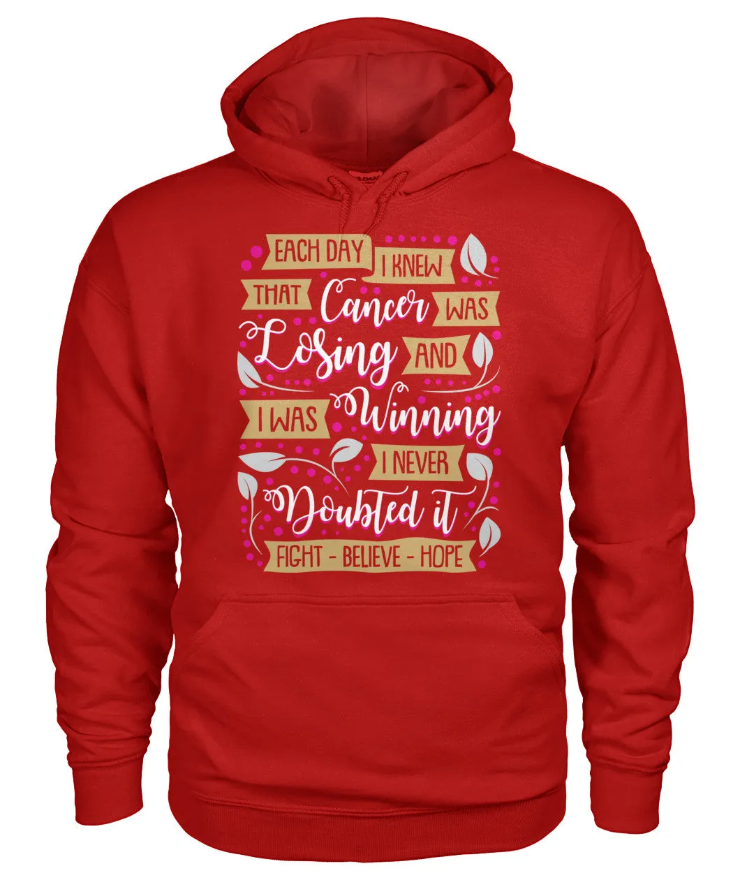 Fight Believe Hope Hoodies and Sweatshirts