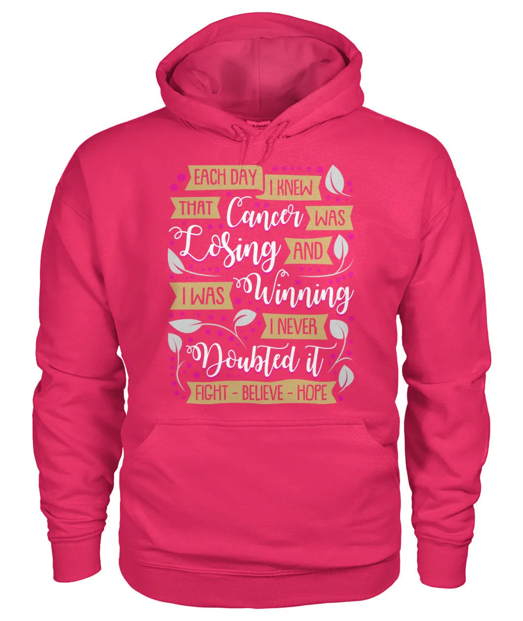 Fight Believe Hope Hoodies and Sweatshirts