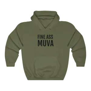 Fine Ass Muva - Unisex Heavy Blend™ Hooded Sweatshirt
