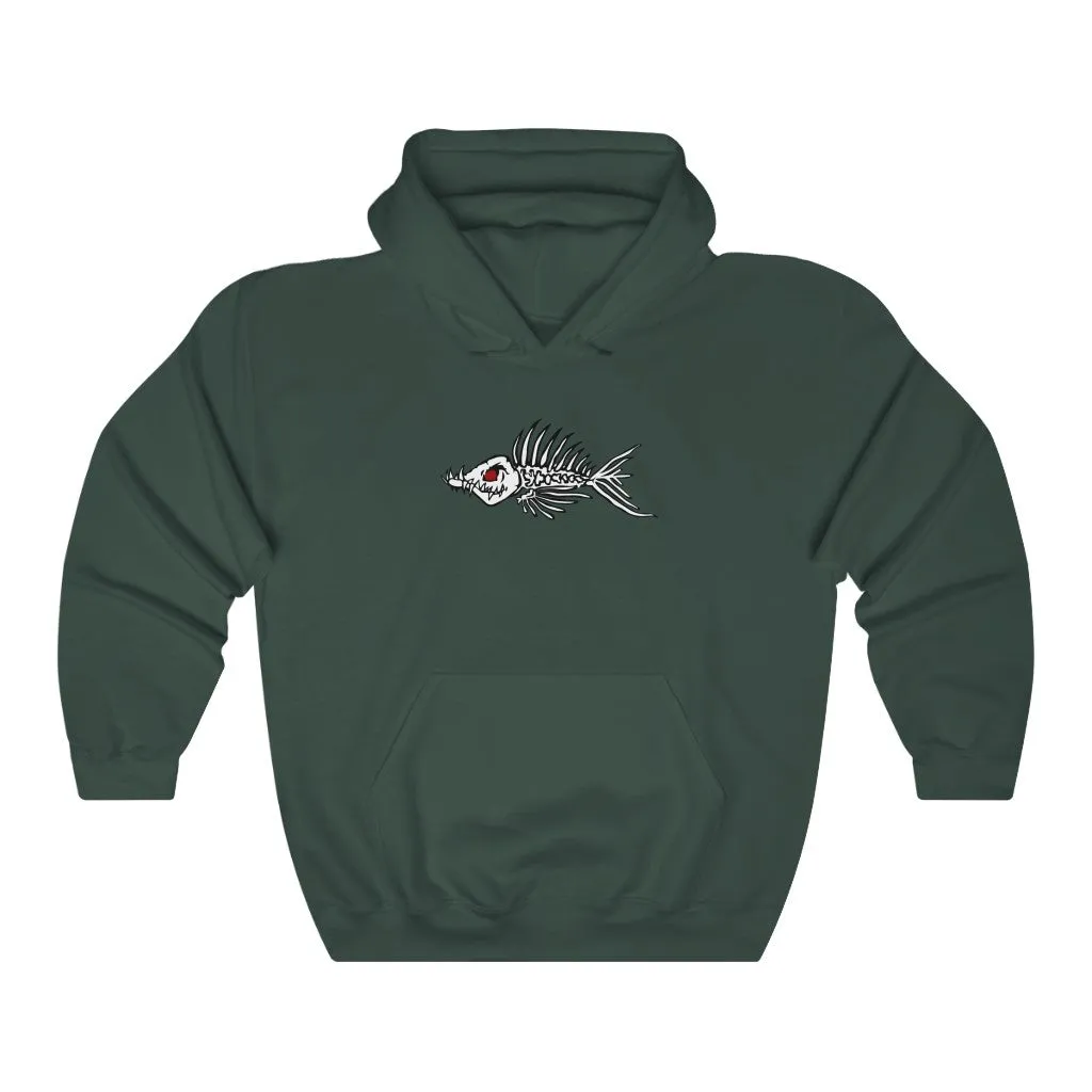 Fish Bone Unisex Heavy Blend™ Hooded Sweatshirt