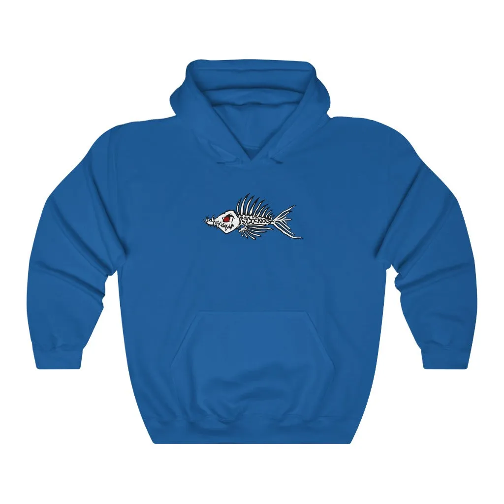Fish Bone Unisex Heavy Blend™ Hooded Sweatshirt